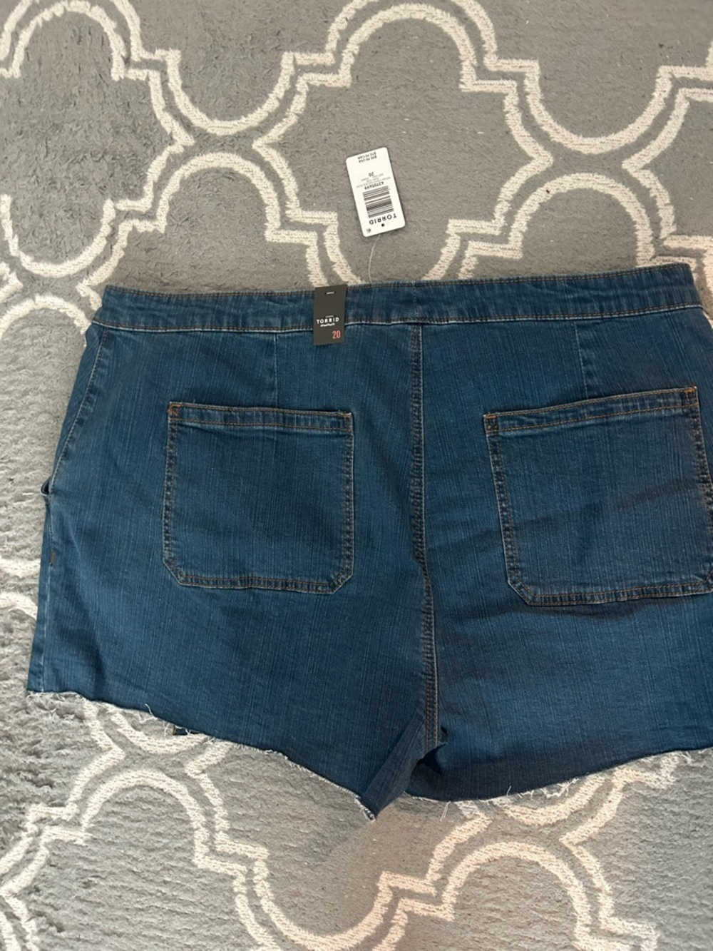 NWT Torrid Size 20 vintage stretch mid rise skort - Picture 7 of 8